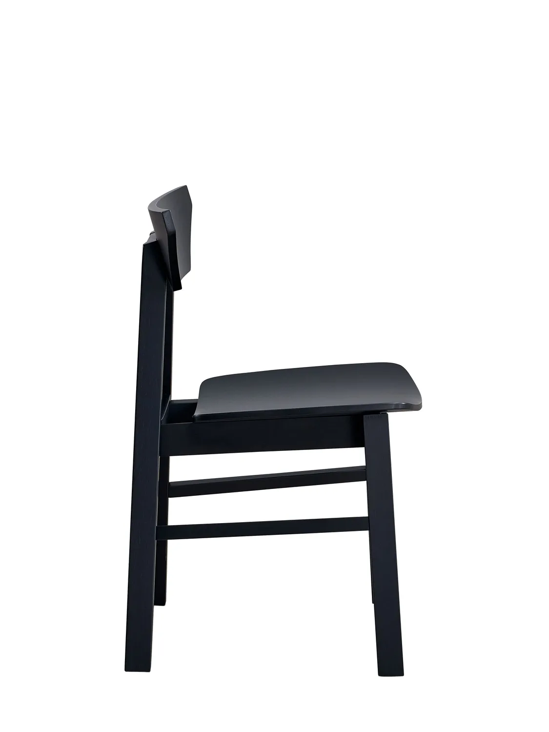 Briar Black Finish Side Chair (Set of 4) — view 3