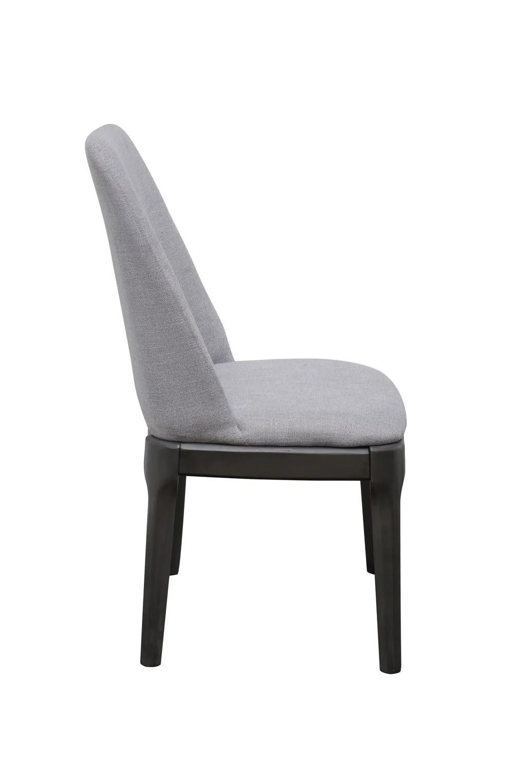 Acme Madan Light Gray Linen & Gray Oak Finish Side Chair (Set of 2) — view 4