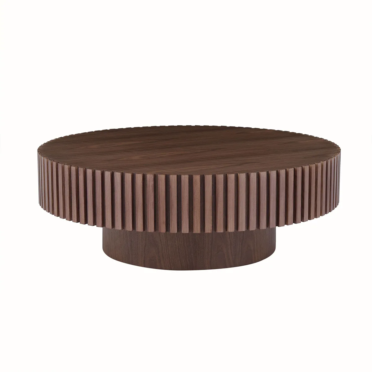 31.49'' Round Coffee Table Small Coffee Table for Apartment — view 1