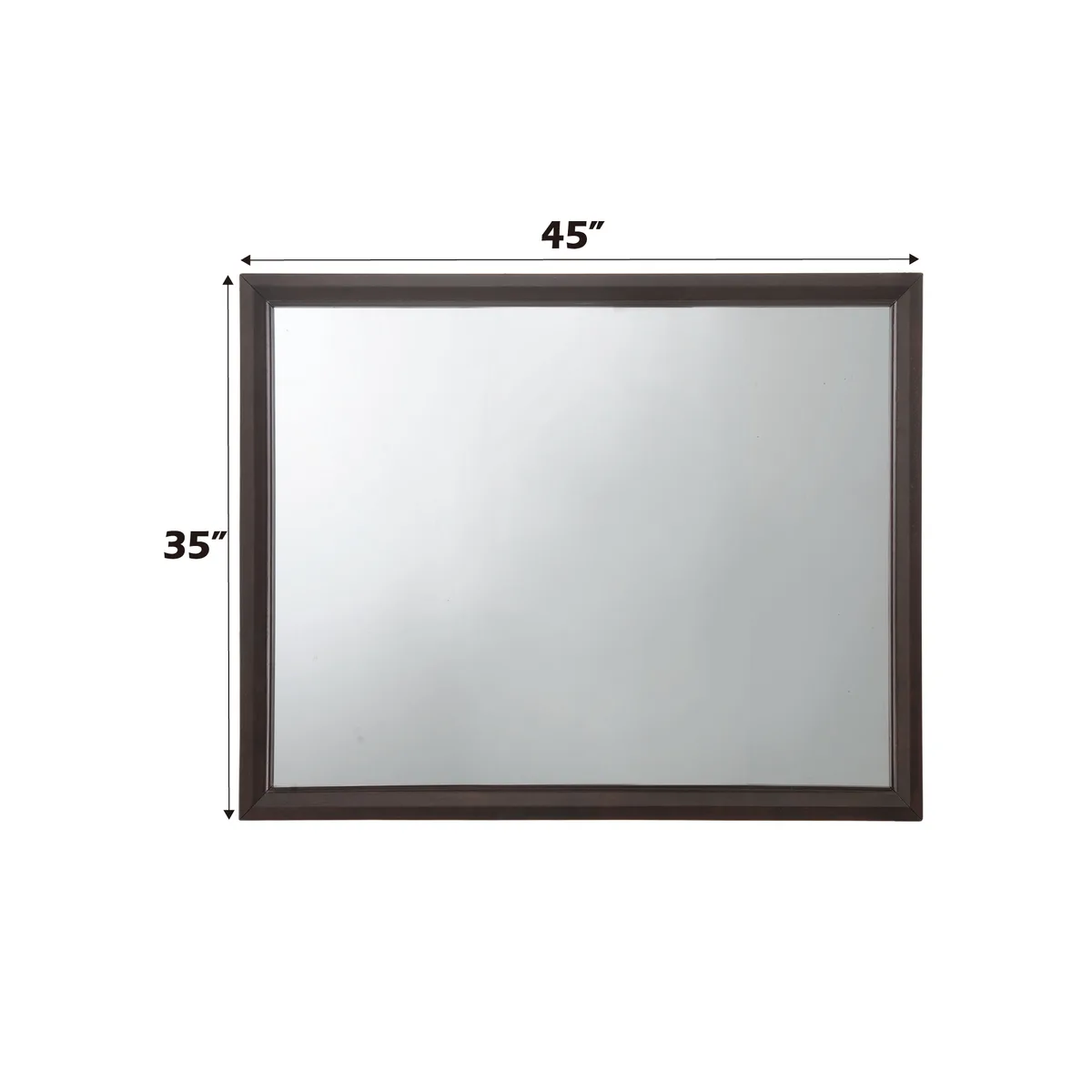 Madison Mirror in Espresso 19574 — view 3