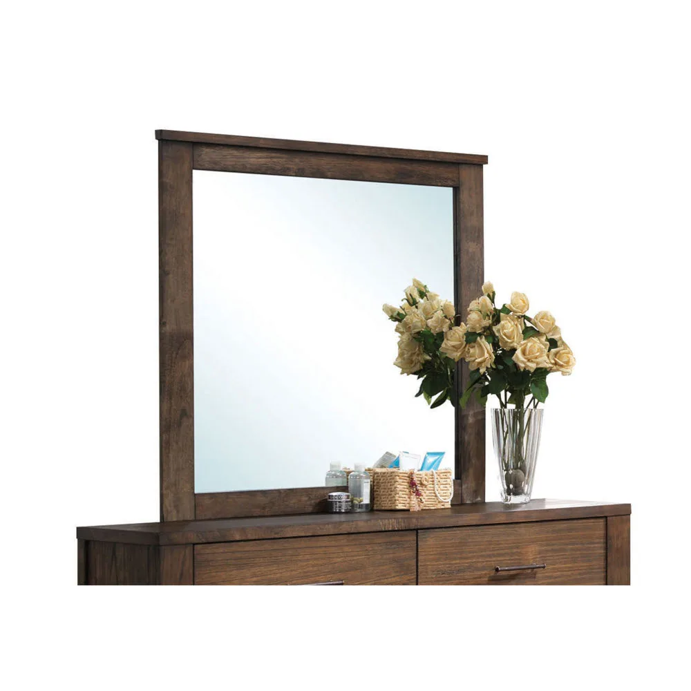 Merrilee Mirror in Oak 21684 — view 2