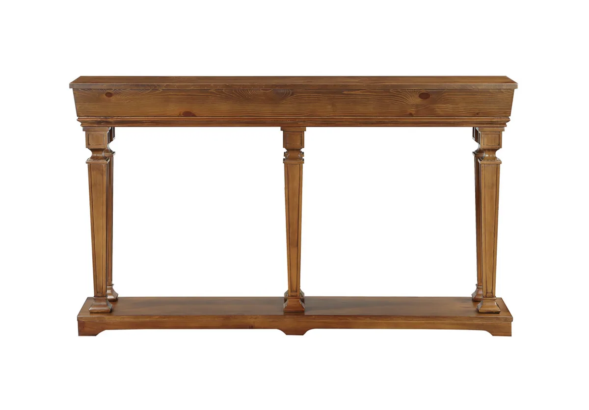 Garrison Console Table in Oak 97252 — view 4