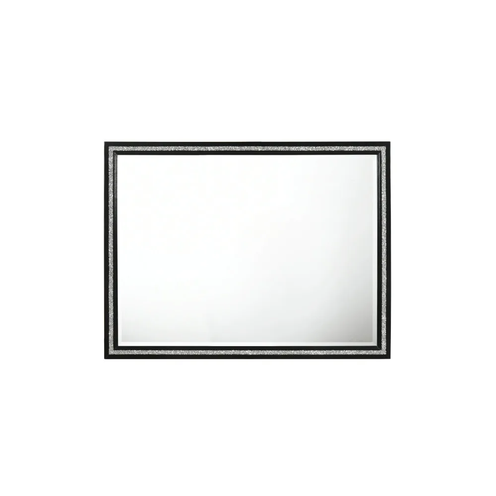 Acme Haiden Mirror, Weathered Black Finish 28434 — view 4