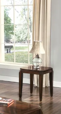 Acme Docila Coffee/End Table Set (3Pc Pk) in Walnut 80655 — view 3