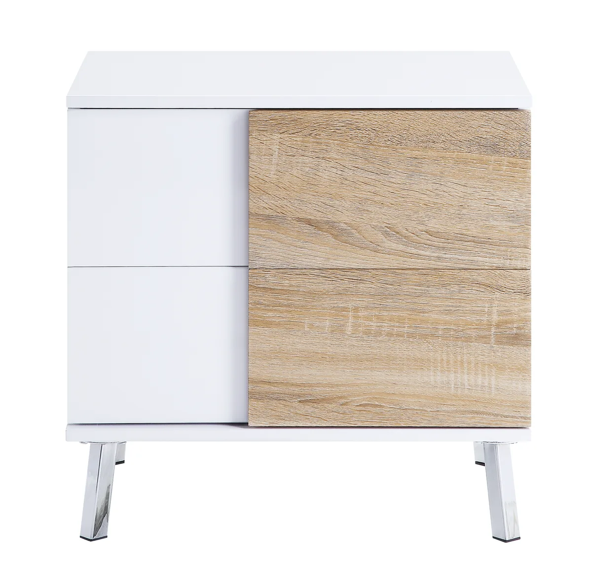 Verux End Table, White High Gloss 84932 — view 4