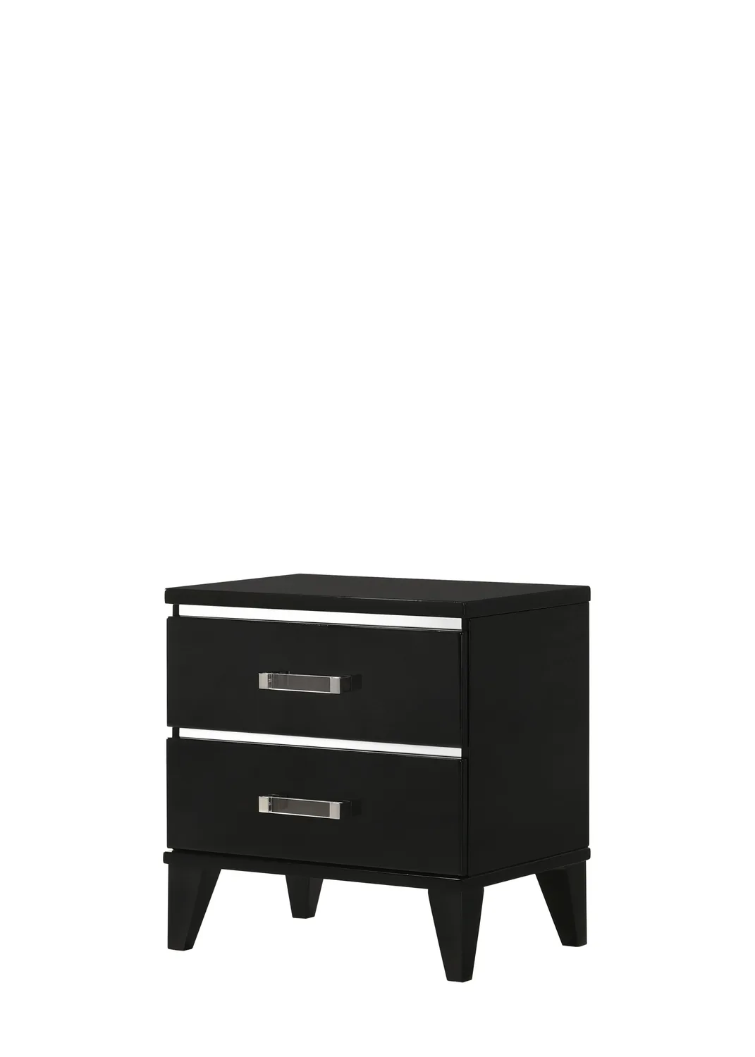 Chelsie Nightstand• Black Finish 27413 — view 1