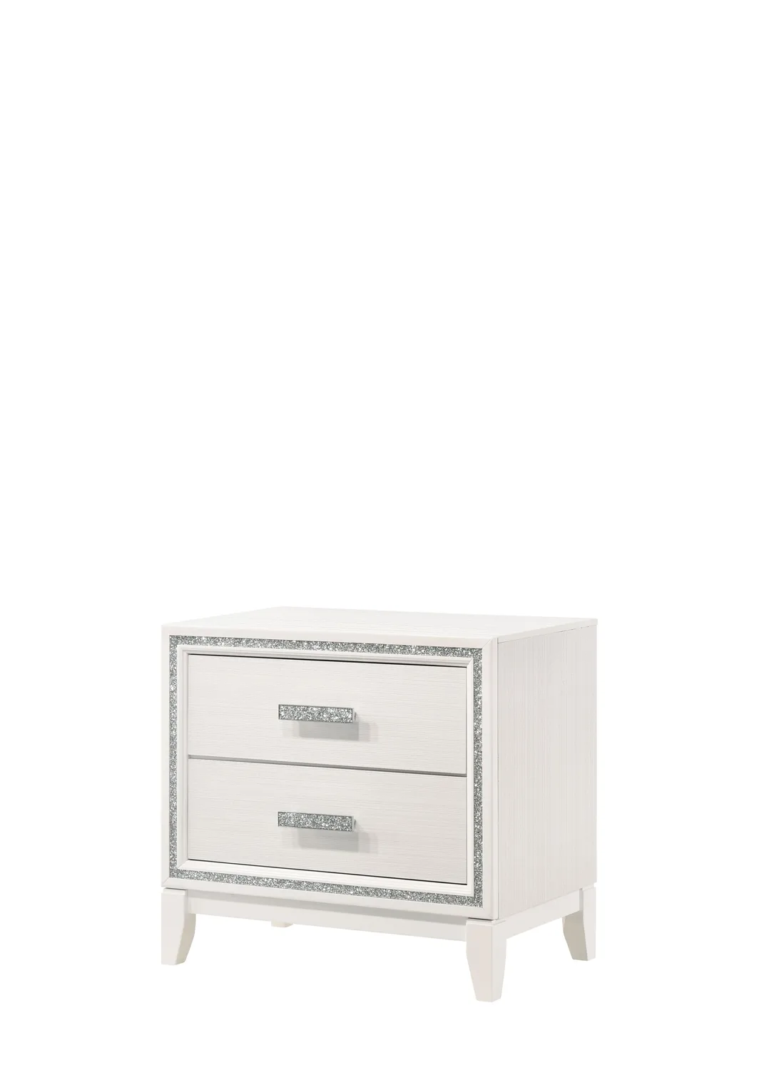Acme Haiden Nightstand, White Finish 28453 — view 3