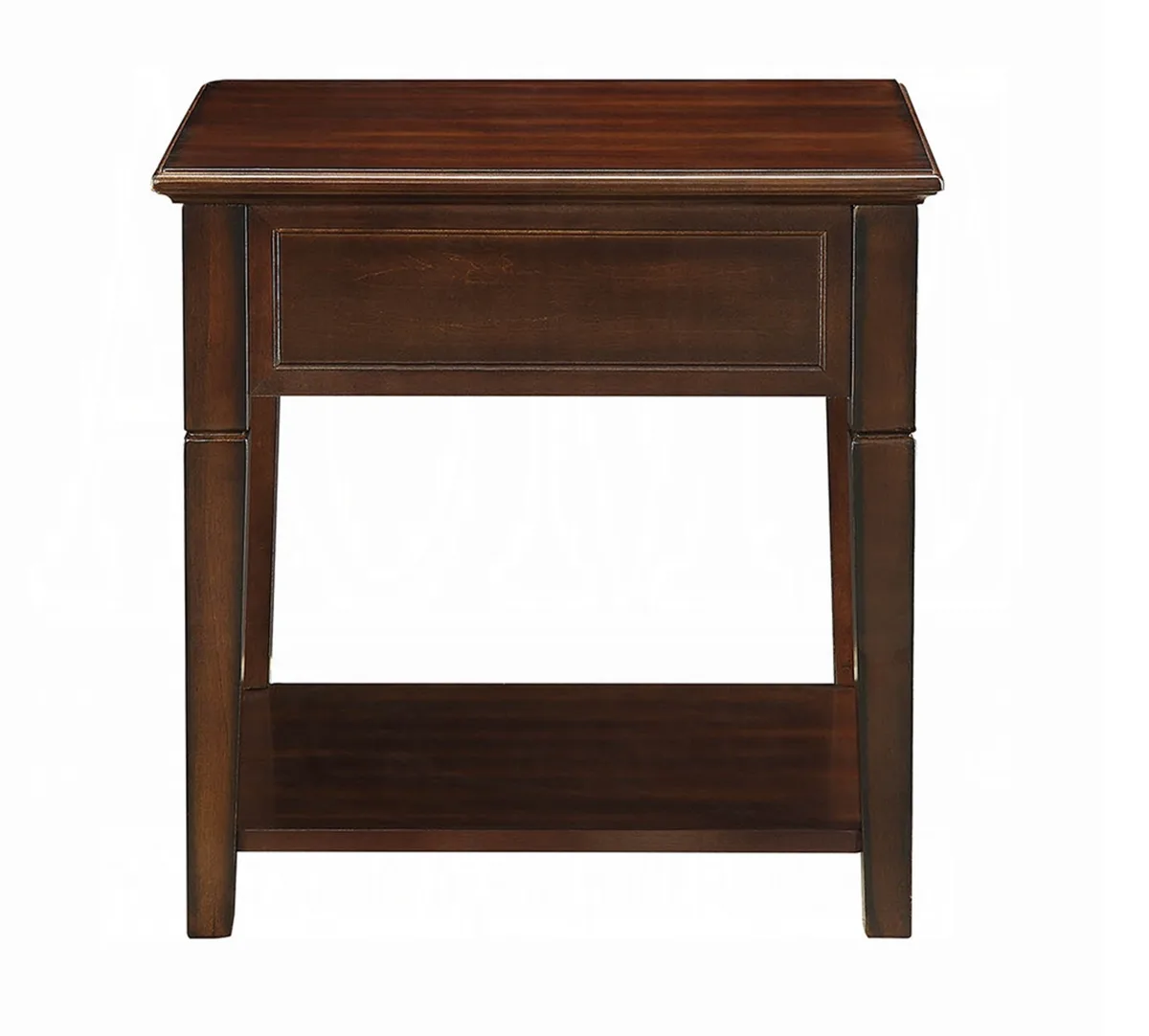 Acme Malachi End Table in Walnut 80255 — view 3