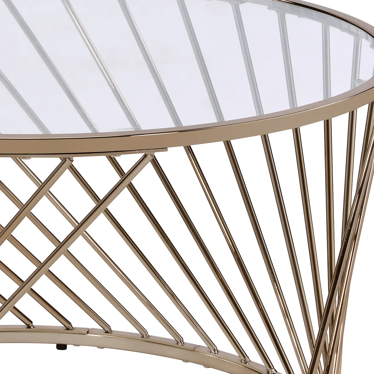 Acme Bluelipe Coffee Table, Champagne 82990 — view 3