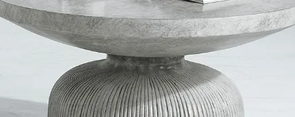 Laddie Coffee Table, Weathered Gray Finish — view 4